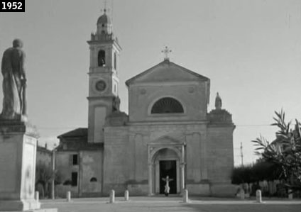 La chiesa di Santa Maria Maggiore a Brescello, la celebre parrocchia di Don Camillo (www.davinotti.com)