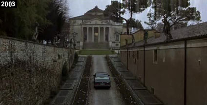 La Rotonda di Vicenza come appare nel film commedia americano Oggi sposi... niente sesso (www.davinotti.com)