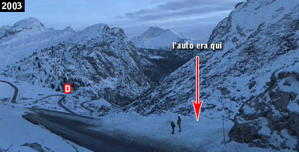Scena de ‘’Oggi sposi… niente sesso!’’ girata al Passo Valparola (www.davinotti.com)