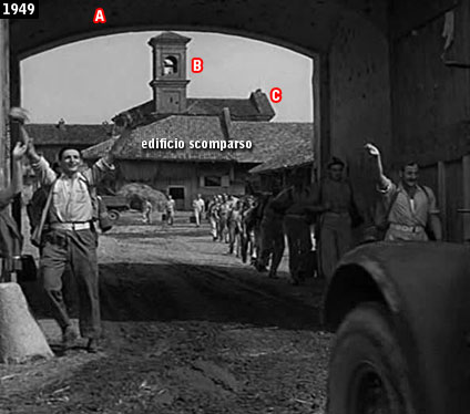 Scena di Riso amaro girata presso la Tenuta Selve di Salasco (www.davinotti.com)