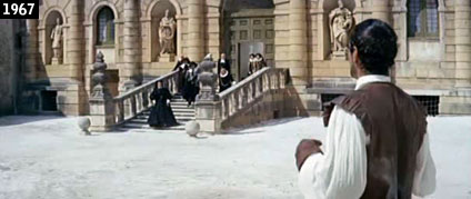 La certosa di Padula spacciata per palazzo nobiliare nel film ‘’C’era una volta…’’