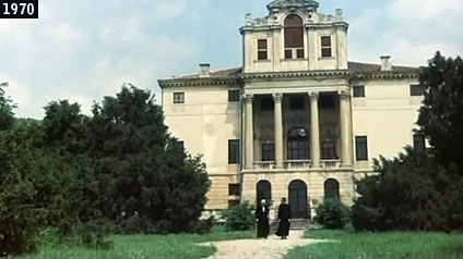 Villa Fracanzan-Piovene di Orgiano in La moglie del prete (www.davinotti.com)