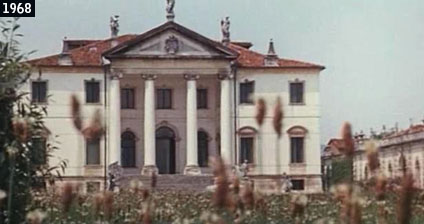 Montecchio Maggiore, Villa Cordellina Lombardi vista nel film Un tranquillo posto di campagna (www.davinotti.com)