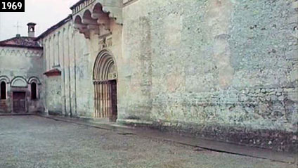 Il duomo di Spilimbergo come appare nel film “La monaca di Monza - Una storia lombarda”, dove viene presentato come il monastero nel quale visse la religiosa di manzoniana memoria  (www.davinotti.com)