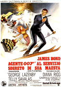 Locandina Agente 007 - Al servizio segreto di Sua MaestÃ 