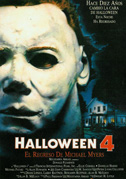 Locandina Halloween IV - Il ritorno di Michael Myers