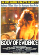 Locandina Body of evidence - Il corpo del reato
