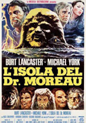Locandina L'isola del dr. Moreau