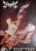 Locandina Mayhem - Live In Bischofswerda 21st June 1997