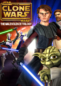 Locandina Star wars: The clone wars - The malevolence trilogy