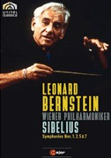 Locandina Sibelius - Sinfonie N. 1,2,5,7 - Leonard Bernstein