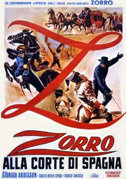 Locandina Zorro alla corte di Spagna