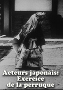 Locandina Acteurs japonais: Exercice de la perruque