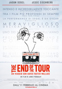 Locandina The end of the tour - Un viaggio con David Foster Wallace