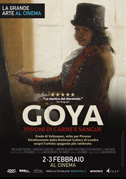 Locandina Goya - visioni di carne e sangue