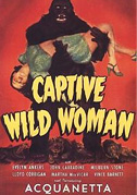 Locandina Captive wild woman