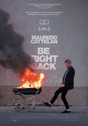 Locandina Maurizio Cattelan: Be right back