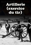 Locandina Artillerie (exercice du tir)