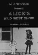 Locandina Alice's wild west show