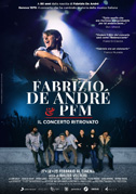 Locandina Fabrizio De AndrÃ¨ & PFM - Il concerto ritrovato