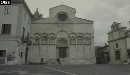 Il duomo di Termoli visto nel film “Stesso sangue” (www.davinotti.com)