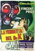 Locandina La vendetta del dr. K - Film (1959)