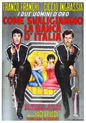 Locandina Come svaligiammo la banca d'Italia - Film (1966)