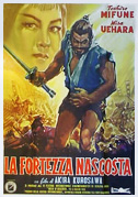 Locandina La fortezza nascosta - Film (1958)