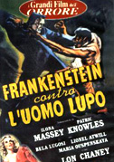 Locandina Frankenstein contro l'uomo lupo