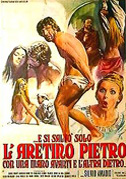 ...E si salvò solo l'Aretino Pietro con una mano avanti e l'altra dietro