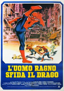 Locandina L'uomo ragno sfida il drago