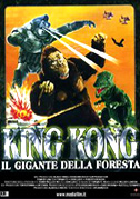 Locandina King Kong il gigante della foresta