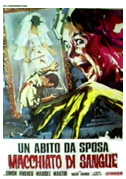 Un abito da sposa macchiato di sangue