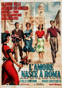 Locandina L'amore nasce a Roma