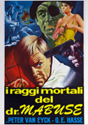 Locandina I raggi mortali del dr. Mabuse