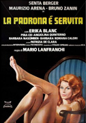 Locandina La padrona Ã¨ servita