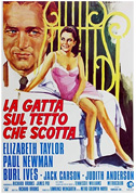 Locandina La gatta sul tetto che scotta - Film (1958)