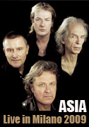 Locandina Asia live in Milano (Rolling Stone)