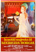 Locandina Le notti segrete di Lucrezia Borgia