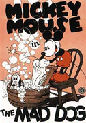 Topolino attento al cane