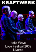 Italia Love Wave Festival (Livorno): Kraftwerk live
