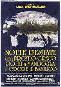 Locandina Notte d'estate con profilo greco, occhi a mandorla e odore di basilico