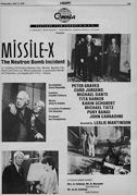 Allarme nucleare: missile X