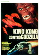 Locandina King Kong contro Godzilla