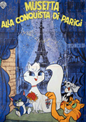 Locandina Musetta alla conquista di Parigi - Film d'animazione (1962)