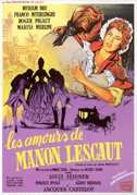 Locandina Gli amori di Manon Lescaut