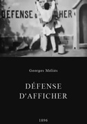 Défense d'afficher
