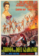 Il trionfo dei dieci gladiatori