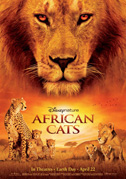 Locandina African Cats - Il regno del coraggio