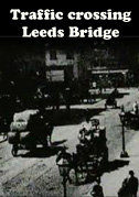 Traffic crossing Leeds Bridge